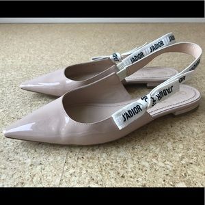 Christian Dior J’Adior Slingback Ballet Slippers